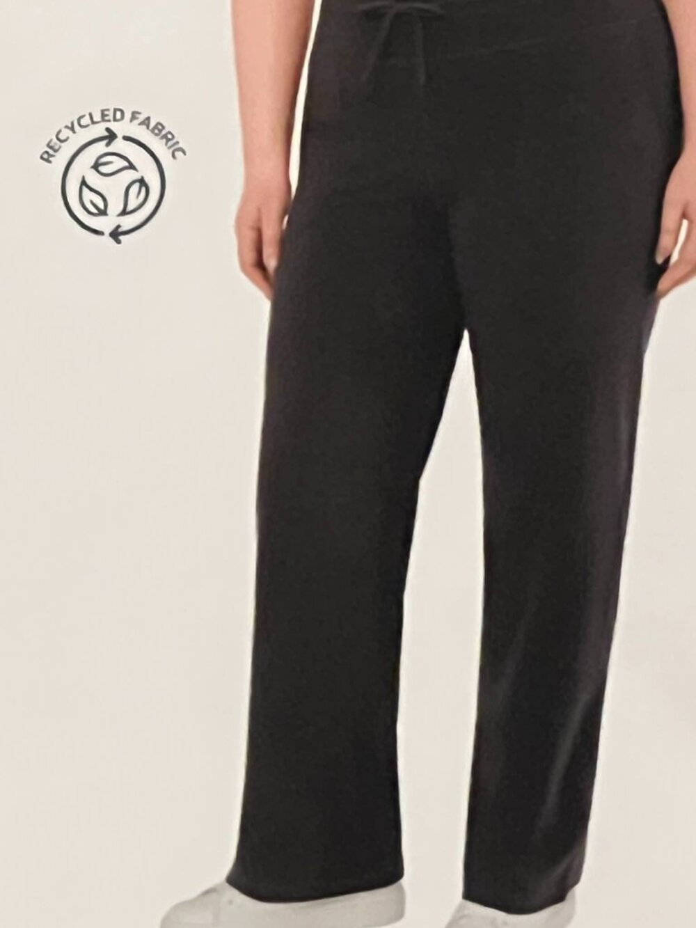 NWT Mondetta Straight leg Pants High Rise Black Size L